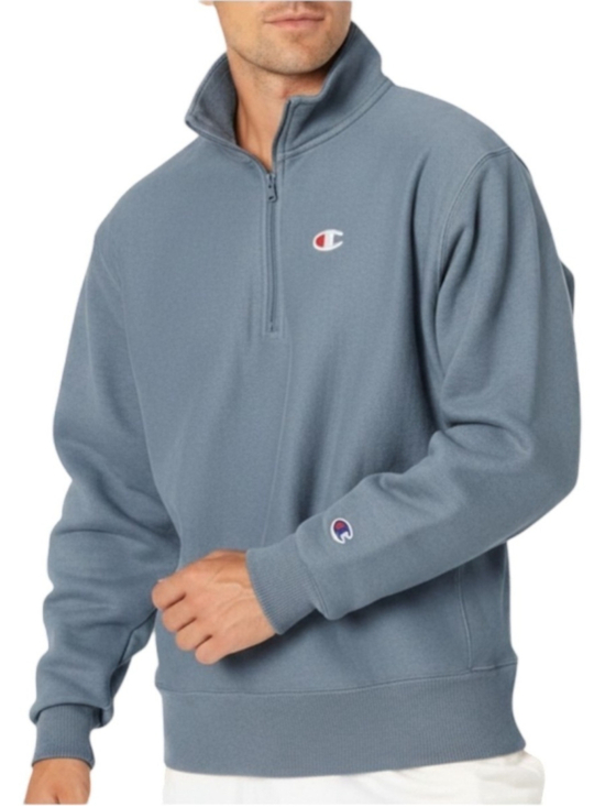 Champion Other - Champion Reverse Weave 1/4 Zip Sweatshirt Small Light Blue